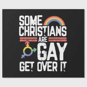Sommige christenen zijn homoseksueel, accepteer he cadeaupapier