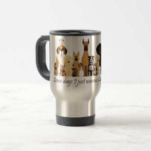 Sommige dagen wil ik gewoon met mijn hond spelen L Reisbeker
