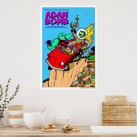 Sommige dagen zijn beter dan andere. poster (Keuken)