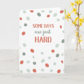 Sommige dagen zijn gewoon moeilijk kaart (Gele Bloem)