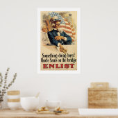 Sommige dingen die jongens doen. poster (Keuken)