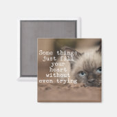 Sommige dingen vullen je hart gewoon in magneet (Voorkant / Achterkant)