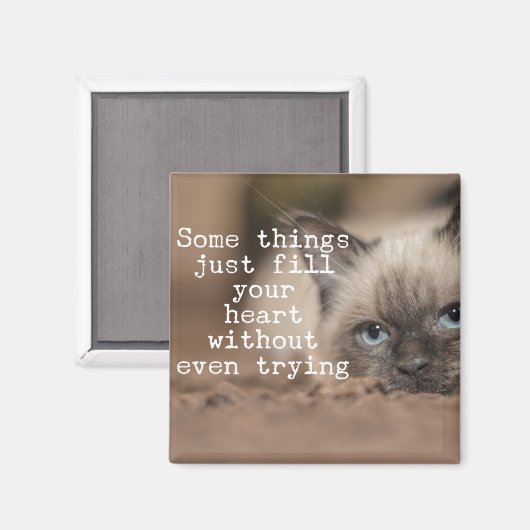 Sommige dingen vullen je hart gewoon in magneet (Voorkant / Achterkant)