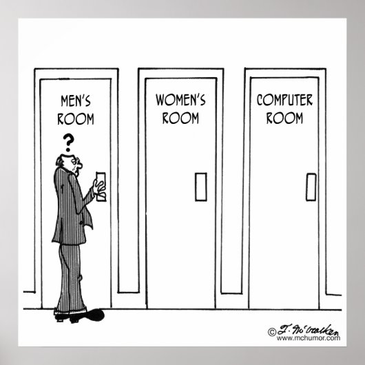 Sommige dingen zouden niet gecomputeriseerd moeten poster (Voorkant)