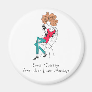 Sommige dinsdagen zijn net zoals maandag magneet