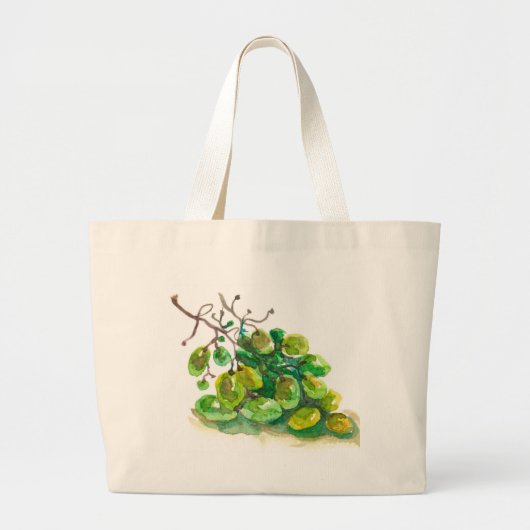 Sommige druiven grote tote bag (Voorkant)