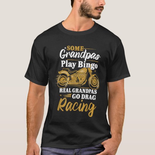 Sommige Echte Grootpas van het Spel gaan Racing Vi T-shirt (Voorkant)