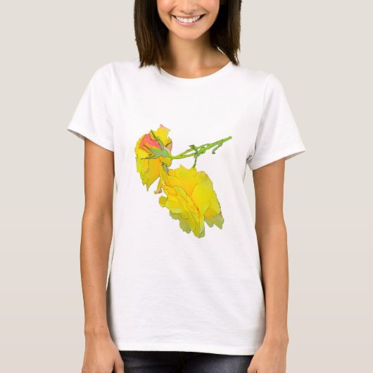 Sommige gesneden Rozen T-shirt (Voorkant)