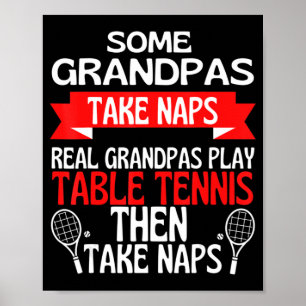 Sommige Grandpas nemen Naps Real Grandpas Play Tab Poster