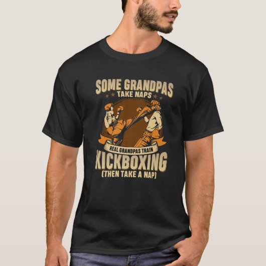 Sommige Grandpas pakken echte Grandpas Trains Kick T-shirt (Voorkant)