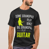 Sommige Grandpas Play Bingo Real Grandpas Play Gui T-shirt (Voorkant)