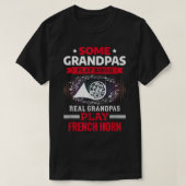 Sommige Grandpas spelen Bingo Real Grandpas Play F T-shirt (Design voorkant)