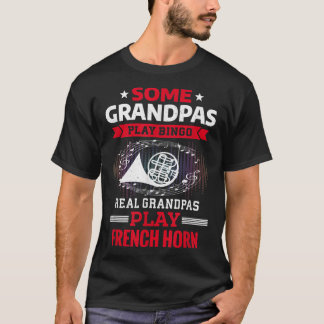 Sommige Grandpas spelen Bingo Real Grandpas Play F T-shirt