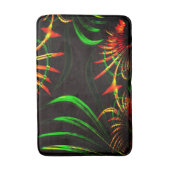 Sommige grasbladeren, brandkleuren in "bloempitten badmat (Voorkant Verticaal)