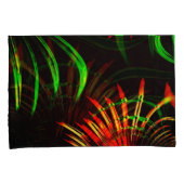 Sommige grasbladeren, brandkleuren in "bloempitten kussensloop (Voorkant-Rechts)