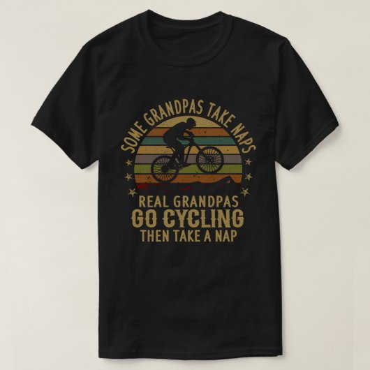 Sommige grootpasen nemen Naps Real Grandpas gaan f T-shirt (Design voorkant)