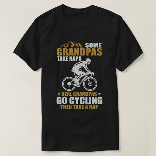Sommige grootpasen nemen Naps Real Grandpas gaan f T-shirt (Design voorkant)