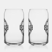 Sommige grootvaders spelen bingo Echte grootvaders Blikvorm Glas (Rechts)