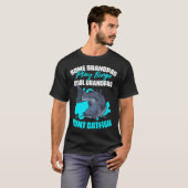 Sommige grootvaders spelen bingo Funny Catfish vis T-shirt (Voorkant volledig)