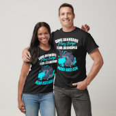 Sommige grootvaders spelen bingo Funny Catfish vis T-shirt (Unisex)