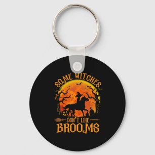 Sommige heksen houden niet van Brooms meisje die p Sleutelhanger