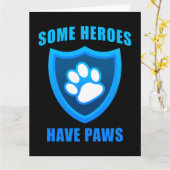 Sommige helden hebben poten: Service Search & Resc Kaart (Gele Bloem)