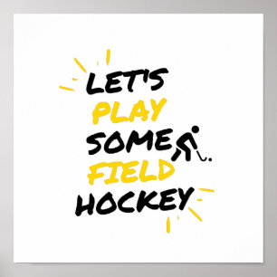 sommige hockey spelen poster