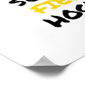 sommige hockey spelen poster (Hoek)