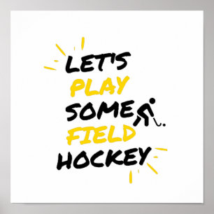 sommige hockey spelen poster