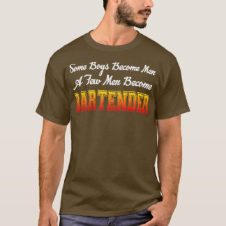 Sommige jongens worden Mannen een paar Mannen word T-shirt