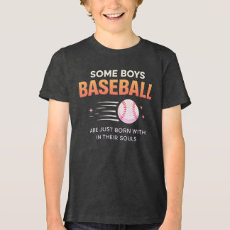 Sommige Jongens Zijn Met Een Talent Voor Honkbal G Tri-Blend Shirt
