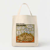 Sommige katten zijn talkTas Tote Bag (Voorkant)