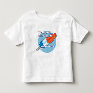 Sommige Kinderen willen alleen maar naar de wereld Kinder Shirts
