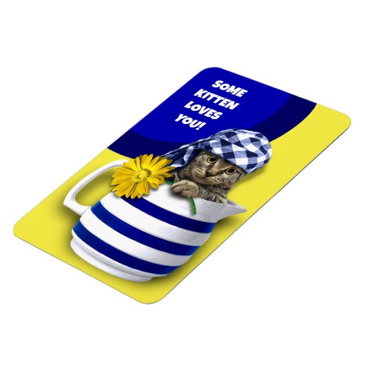 Sommige Kitten houden van je. Moederdag Cadeau Magneet (Linkerzijde)