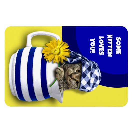Sommige Kitten houden van je. Moederdag Cadeau Magneet (Horizontaal)