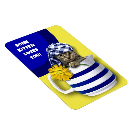 Sommige Kitten houden van je. Moederdag Cadeau Magneet (Rechterzijde)