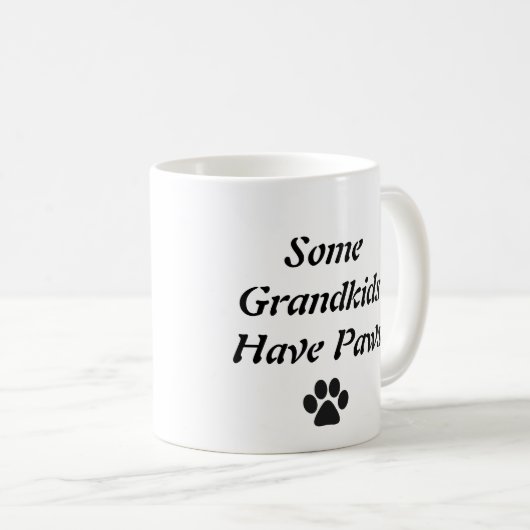 Sommige kleinkinderen hebben poten koffiemok (Voorkant rechts)