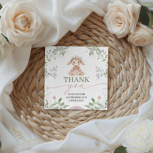 Sommige Konijn Baby Shower Favor Tags Bedankjes Labels