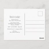 Sommige konijn is een 1e verjaardag uitnodiging (Achterkant)