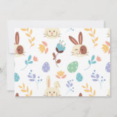 Sommige konijn Pasen 1e feestdag Verjaardag Foto u Kaart (Achterkant)