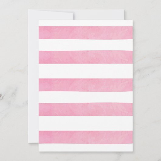 Sommige konijn verjaardag uitnodiging - pastel eie (Achterkant)