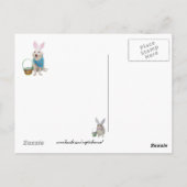 Sommige konijnen houden van je! briefkaart (Achterkant)