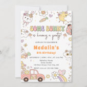 Sommige konijntjes hebben een feestje Pasen Verjaa Kaart (Voorkant)