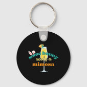 Sommige konijntjes hebben een mimosa nodig Grappig Sleutelhanger (Voorkant)