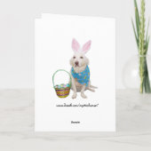 Sommige konijntjes houden van je! feestdagen kaart (Achterkant)