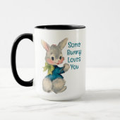 Sommige konijntjes houden van je  konijnenpasen mok (Links)