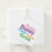 Sommige konijntjes vinden je een geweldig paascade bedankjes labels (In situ)