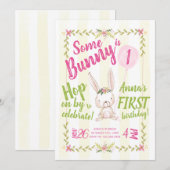 Sommige konijntjes zijn de eerste uitnodiging van  (Voorkant / Achterkant)