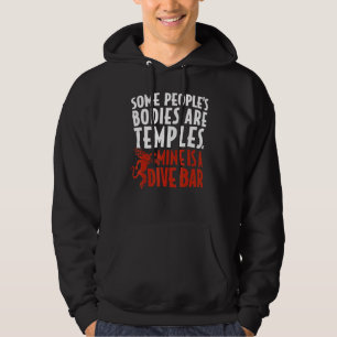 Sommige lichamen zijn tempels mijn dief. hoodie