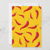 Sommige Liever Het Heet Chili Uitnodiging (Achterkant)